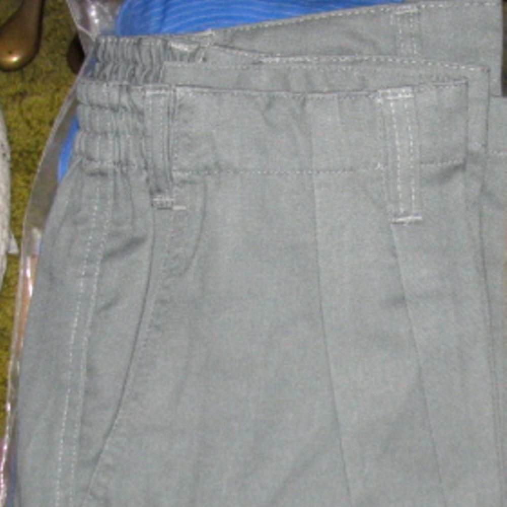 Men's OLIVE Cotton SHORTS Size W46 Towncraft NWT